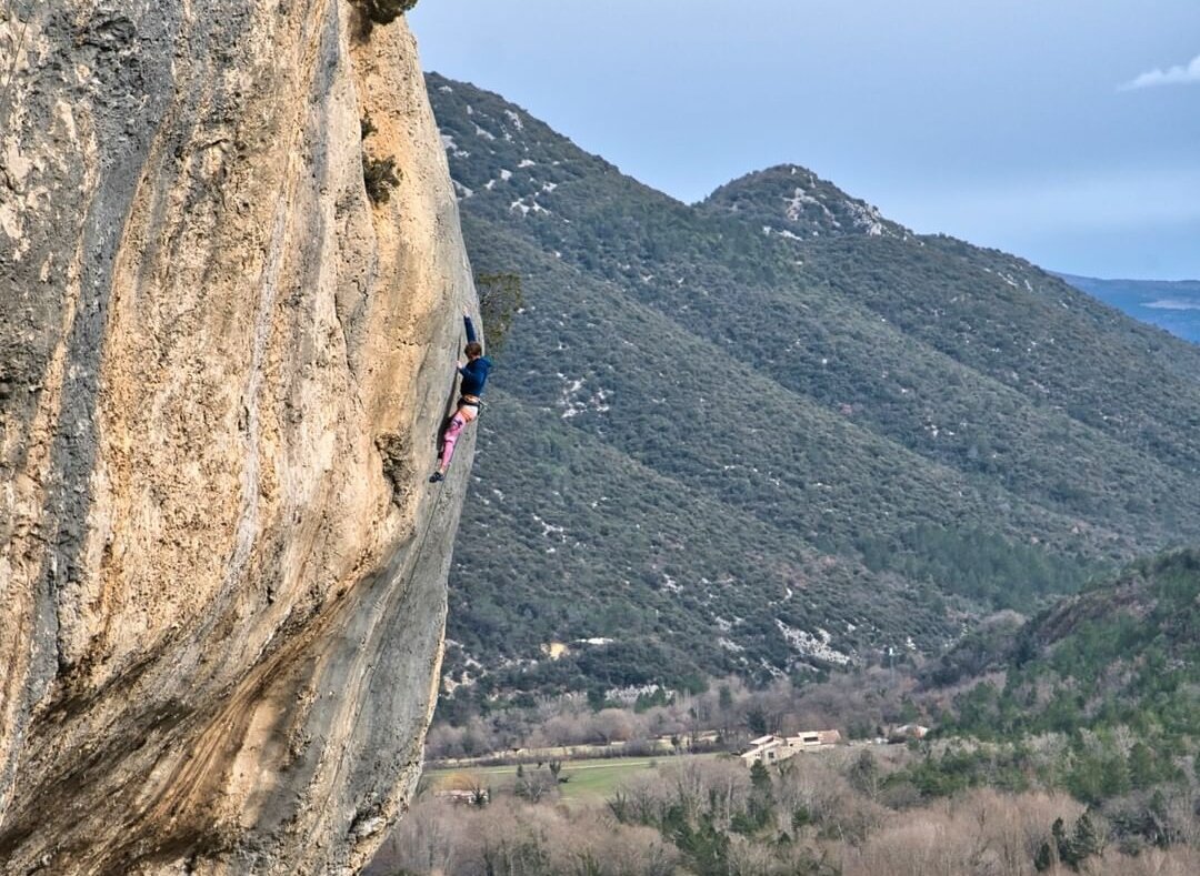 Sébastien Berthe réalise son premier 9a+ en répétant Super Crackinette