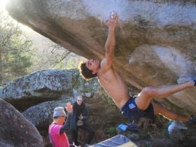 Nicolas Collin démarre 2024 comme il faut avec « The Big Island » 8C à Fontainebleau !