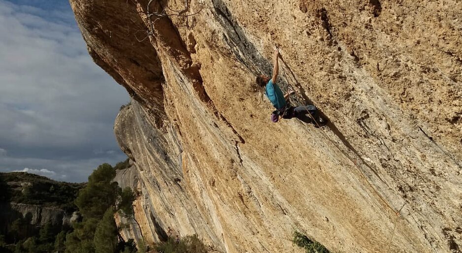 Escalade Margalef – Falaise