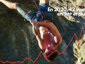 Le nombre de grimpeur dans le 9a+ en 2020 à complètement explosé !