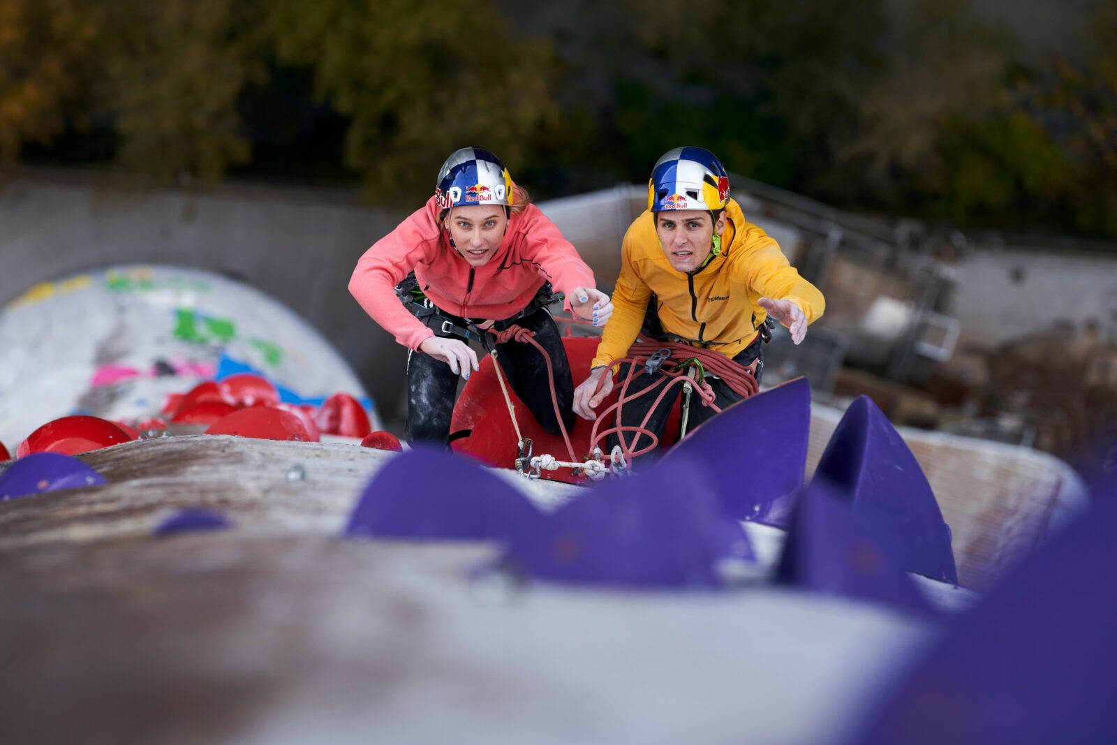 Une voie artificielle de 360 mètres ? Domen Skofic et Janja Garnbret l’ont fait !